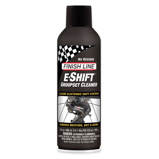 Finish Line E-Shift Groupset Cleaner Aerosol 9 oz / 270 ml Bike Cleaner