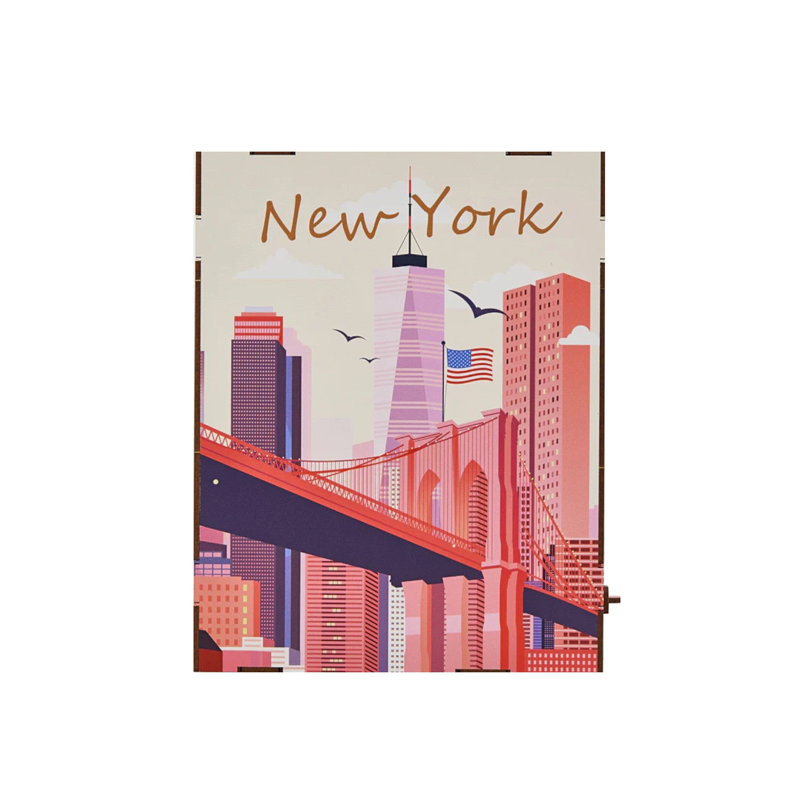 Revell New York Tiny Adventures Book Nook 00540 3D Puzzle Alternate 3