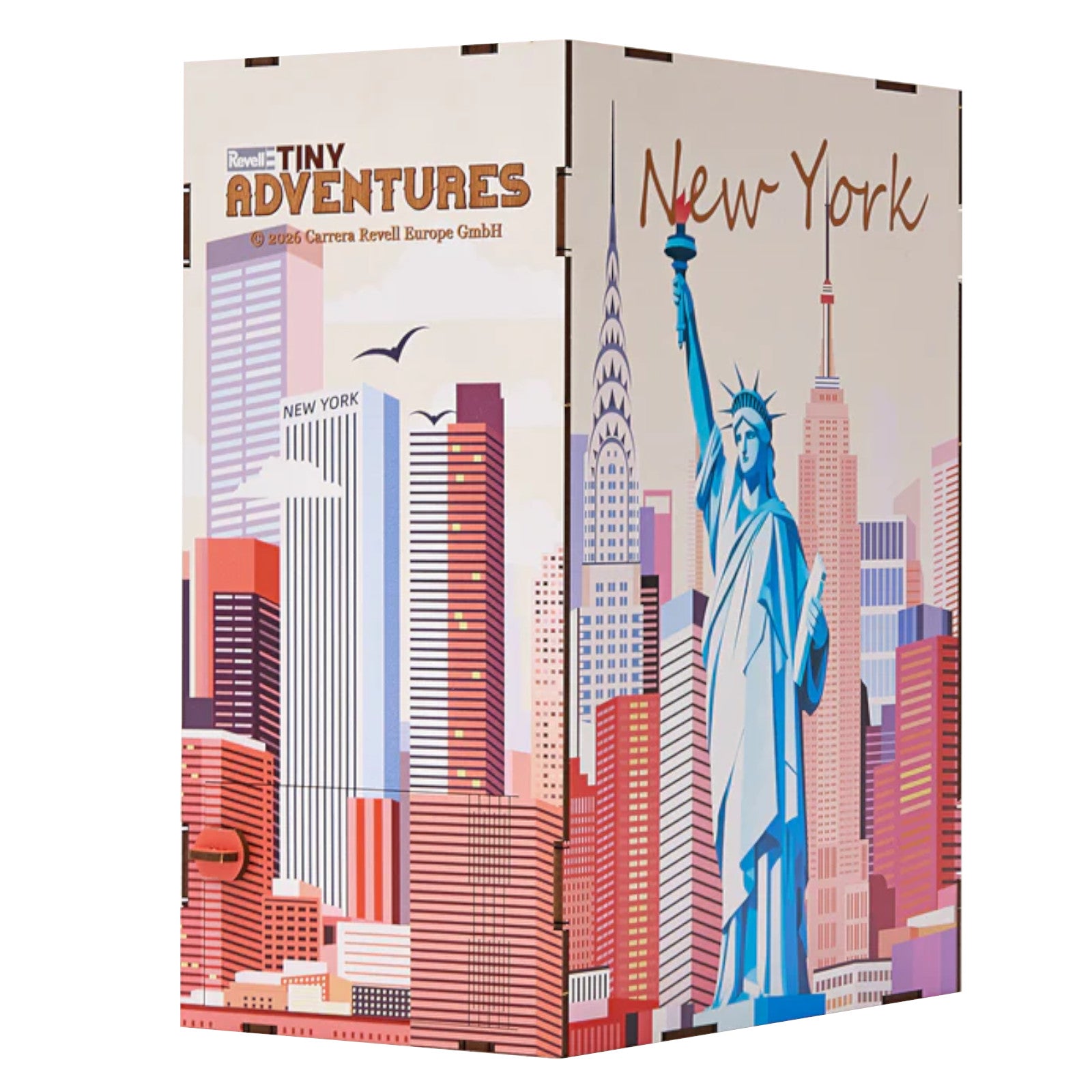 Revell New York Tiny Adventures Book Nook 00540 3D Puzzle Alternate 2