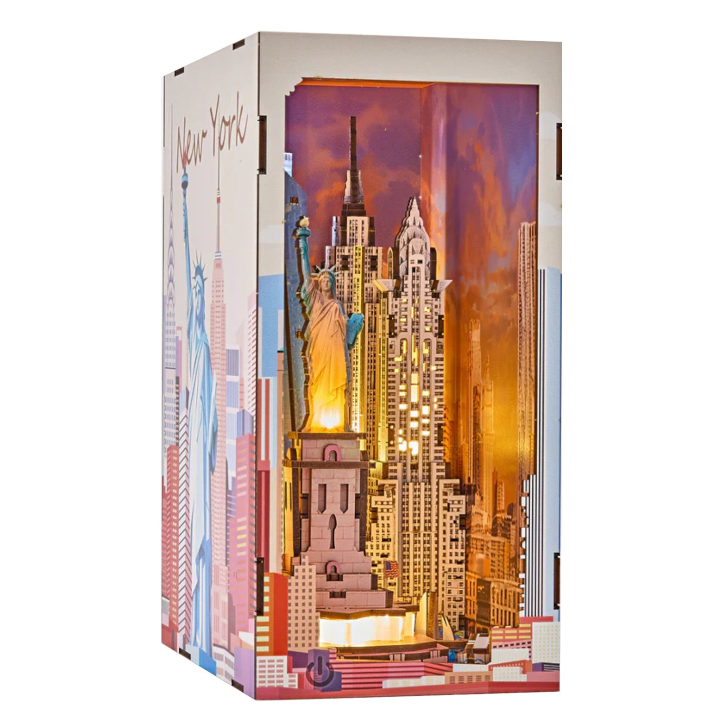 Revell New York Tiny Adventures Book Nook 00540 3D Puzzle