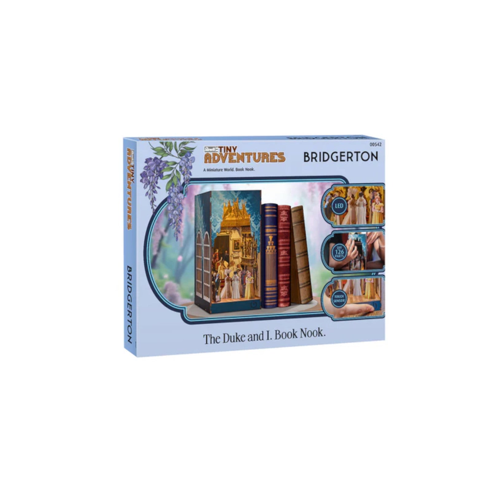 Revell The Duke and I Bridgerton Tiny Adventures Book Nook 00542 3D Puzzle Alternate 1