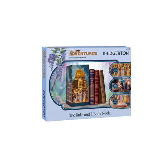 Revell The Duke and I Bridgerton Tiny Adventures Book Nook 00542 3D Puzzle Alternate 1