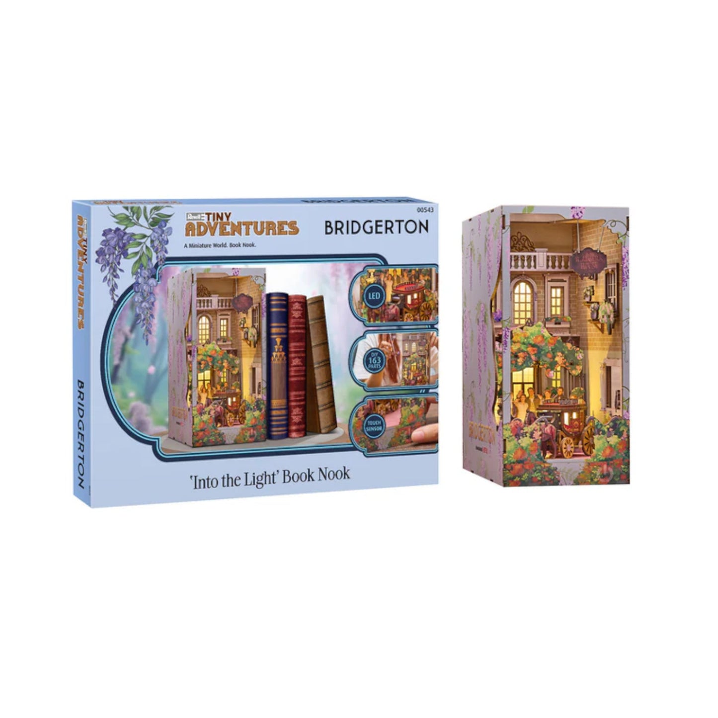 Revell Into The Light Bridgerton Tiny Adventures Book Nook 00543 3D Puzzle