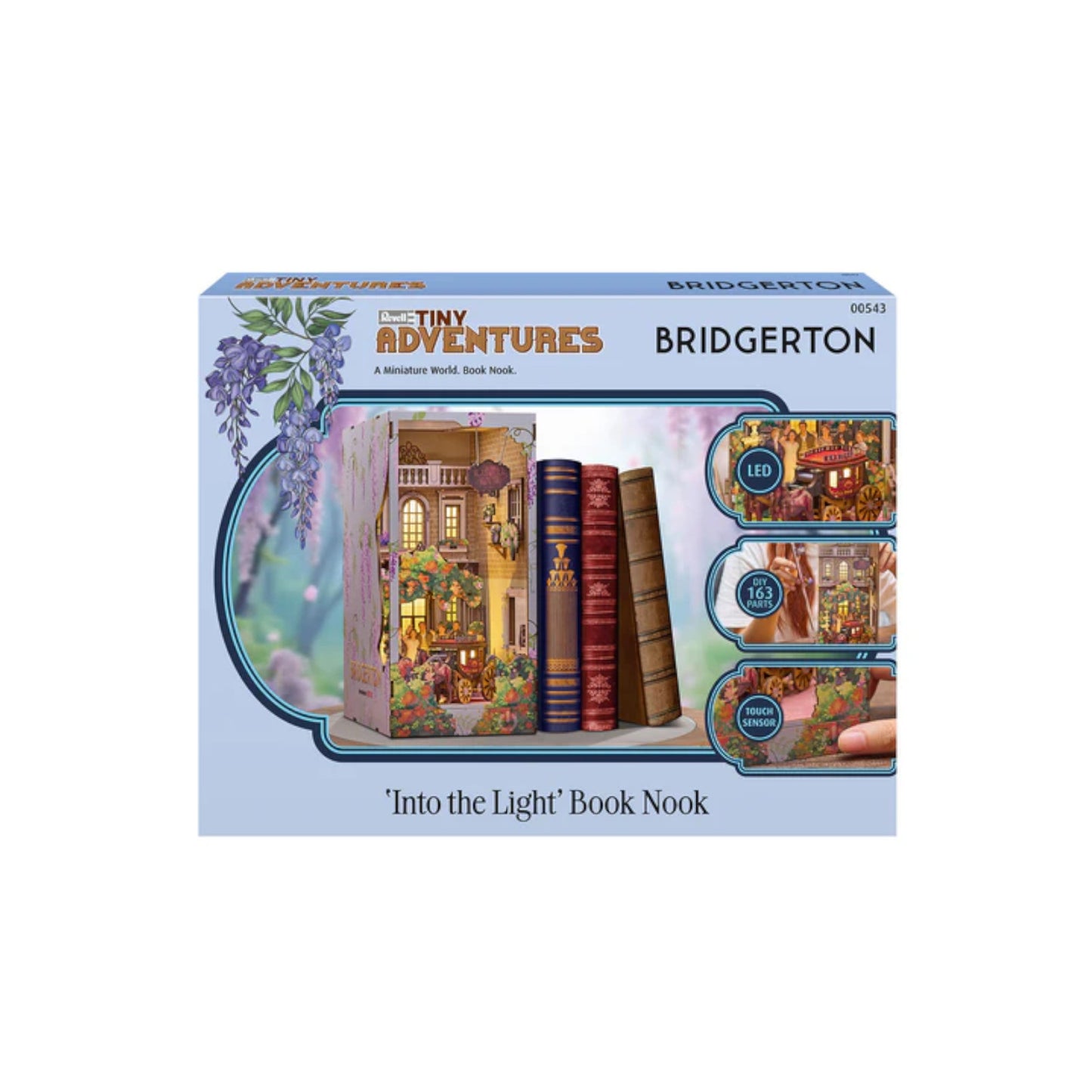 Revell Into The Light Bridgerton Tiny Adventures Book Nook 00543 3D Puzzle Alternate 1