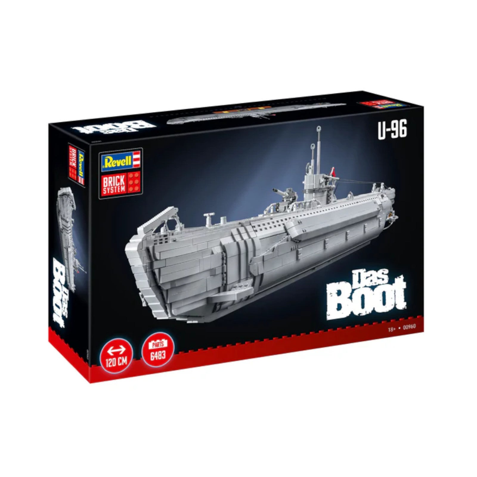 Revell U-Boat Das Boot Brick System 00960 Submarine Model Kit Alternate 1