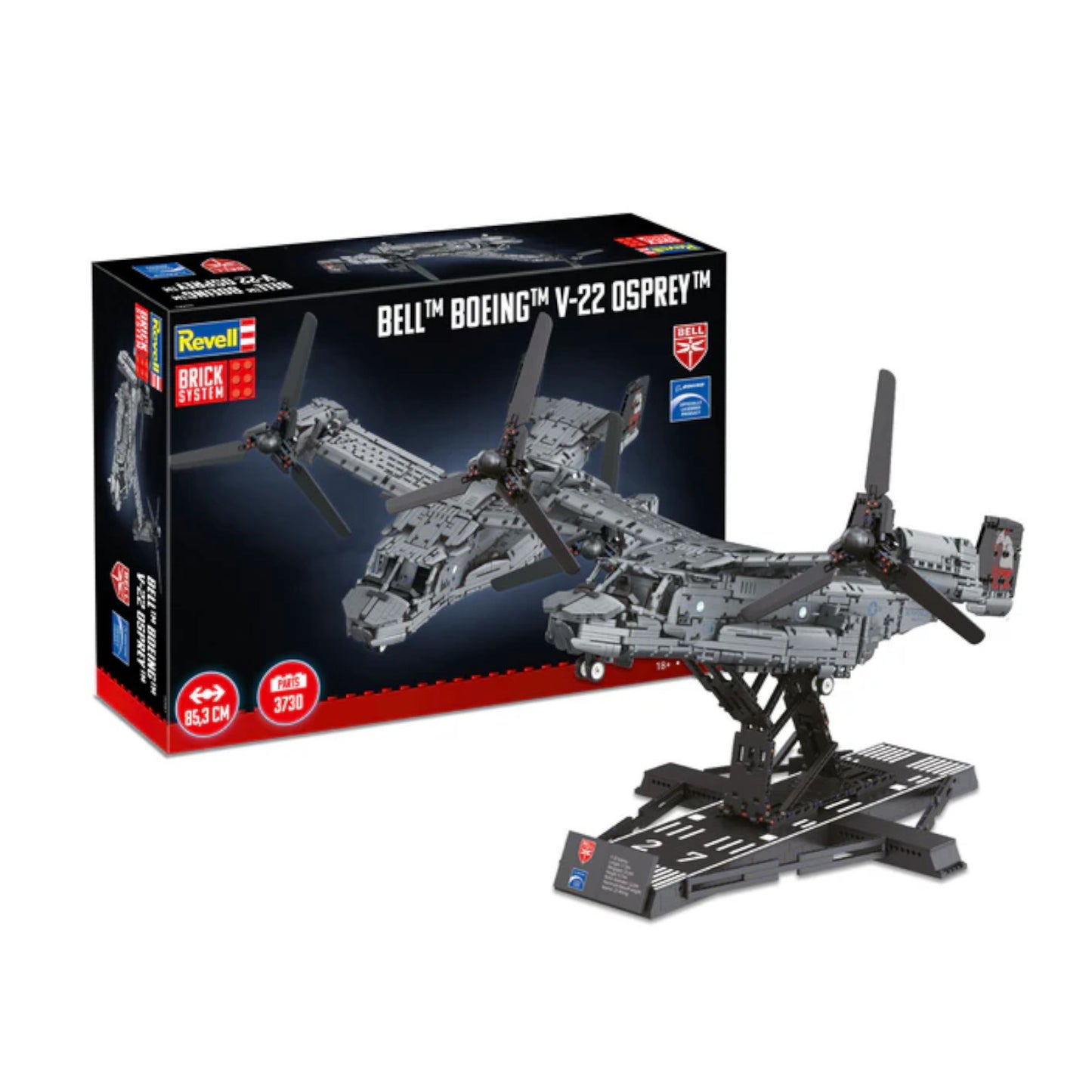 Revell Bell Boeing V-22 Osprey Brick System 00961 Helicopter Model Kit Alternate 11
