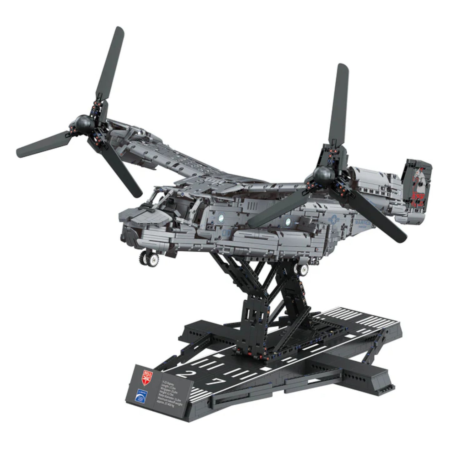 Revell Bell Boeing V-22 Osprey Brick System 00961 Helicopter Model Kit Alternate 10