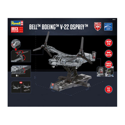 Revell Bell Boeing V-22 Osprey Brick System 00961 Helicopter Model Kit Alternate 5
