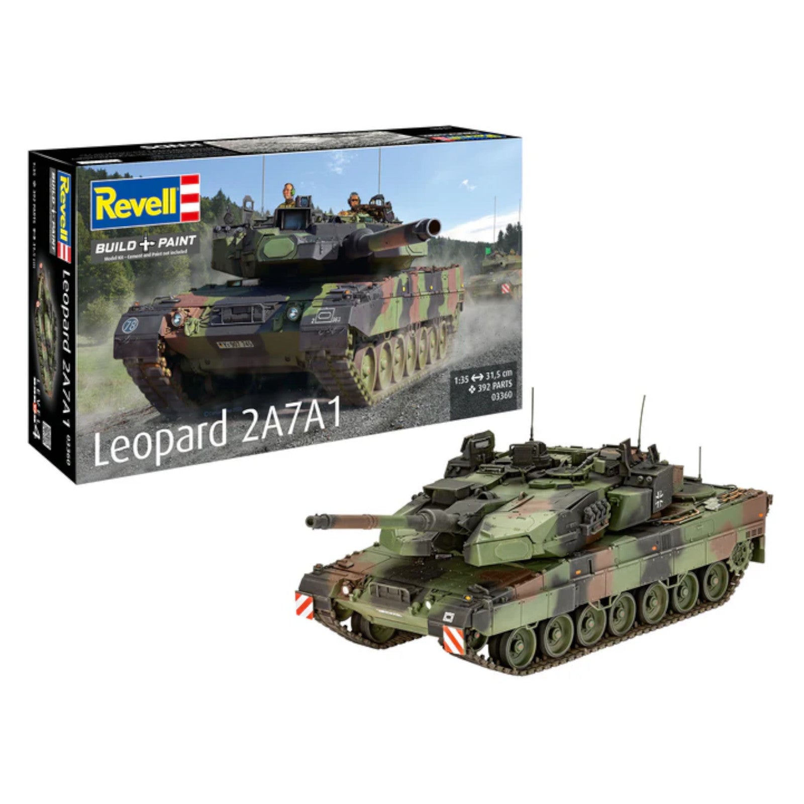 Revell Leopard 2A7A1 03360 Tank Model Kit