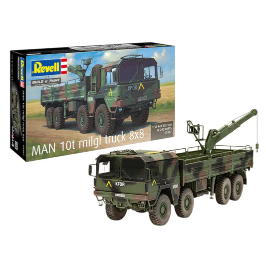 Revell MAN 10t Milgl 8x8 Truck Truck Model Kit