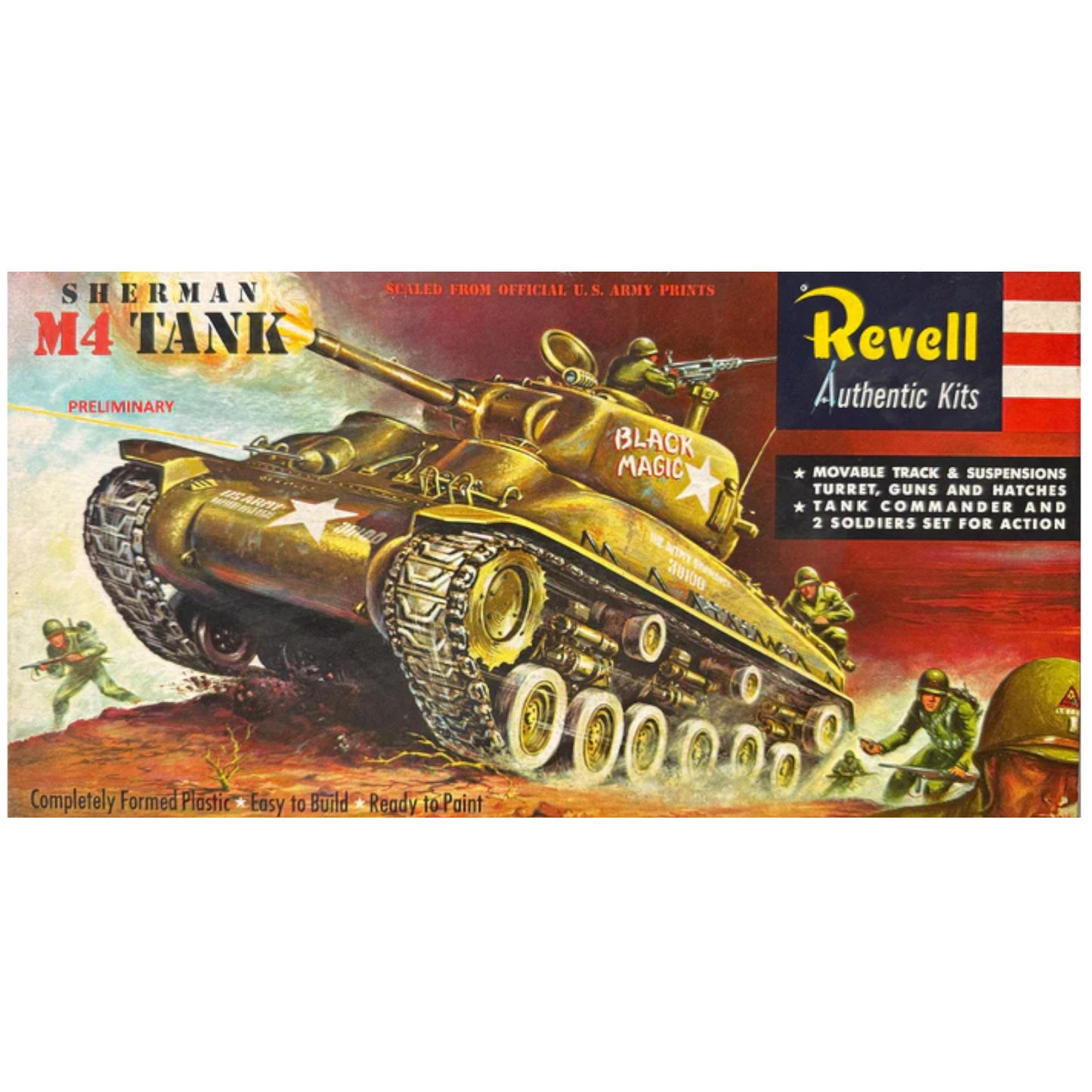 Revell M4 Sherman 75 Years 03369 Tank Model Kit