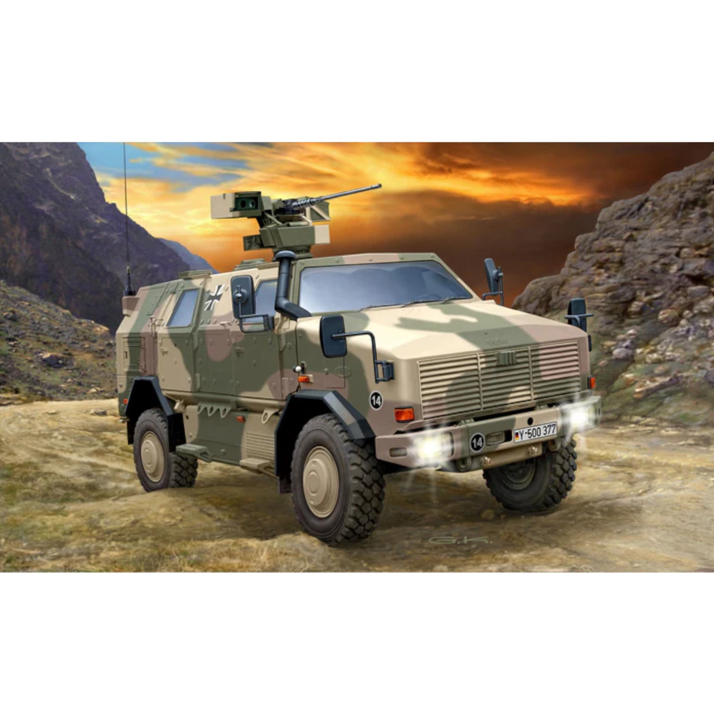 Revell Dingo 2 GE A3.3 PatSi 03370 Truck Model Kit