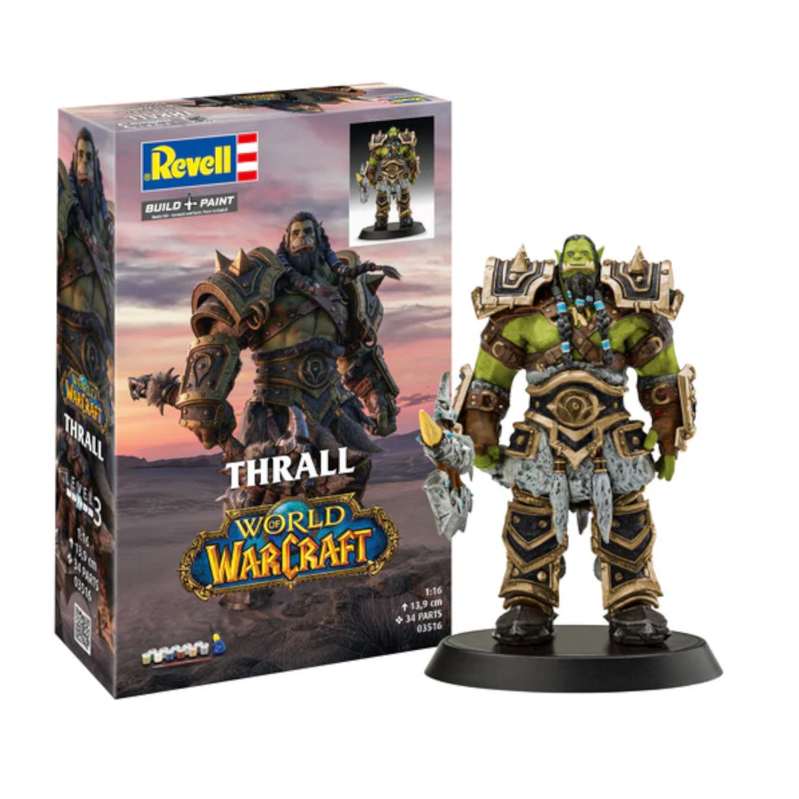 Revell World of Warcraft Thrall Gift Set 03516 3D Puzzle