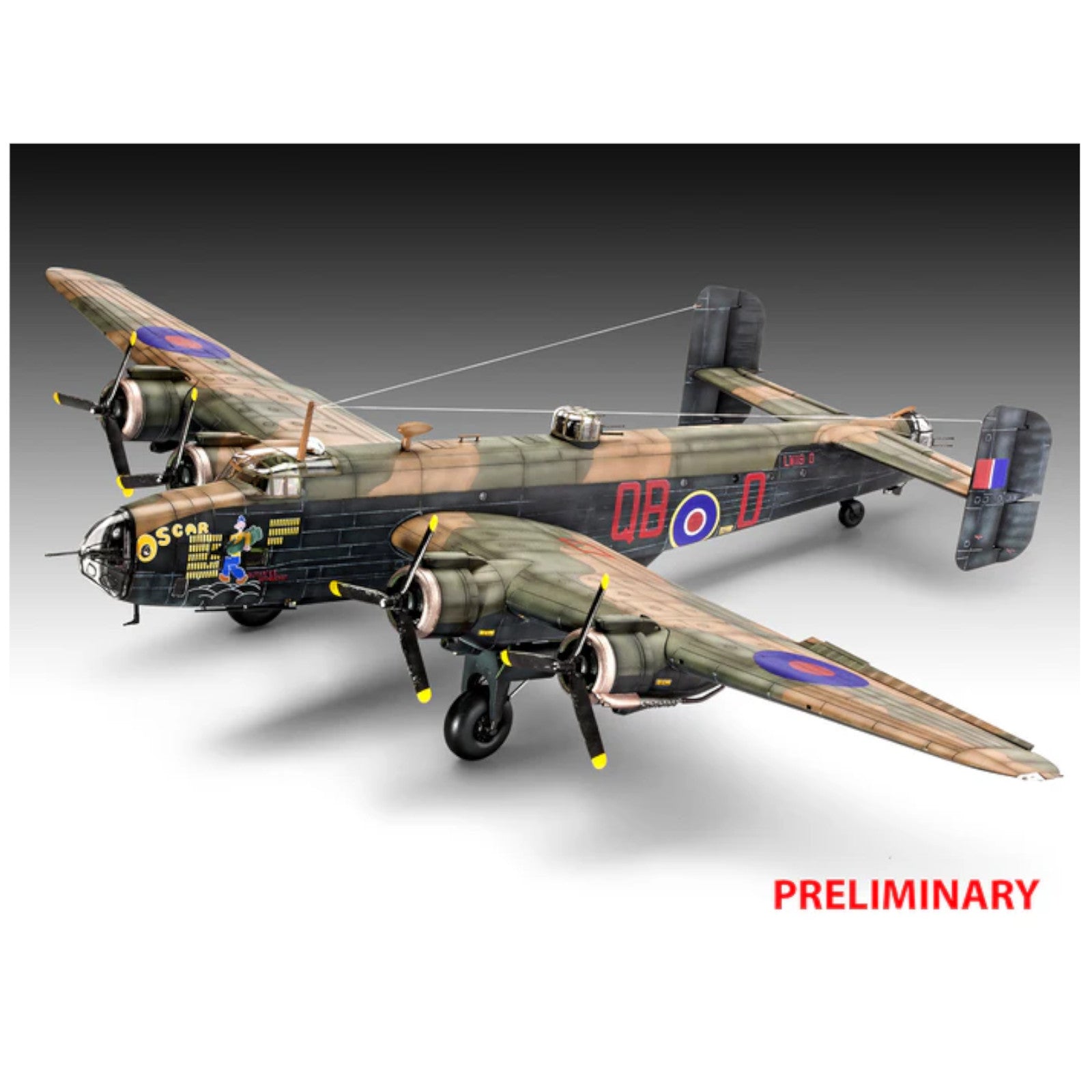 Revell Handley Page Halifax B Mk.III 03756 3D Puzzle