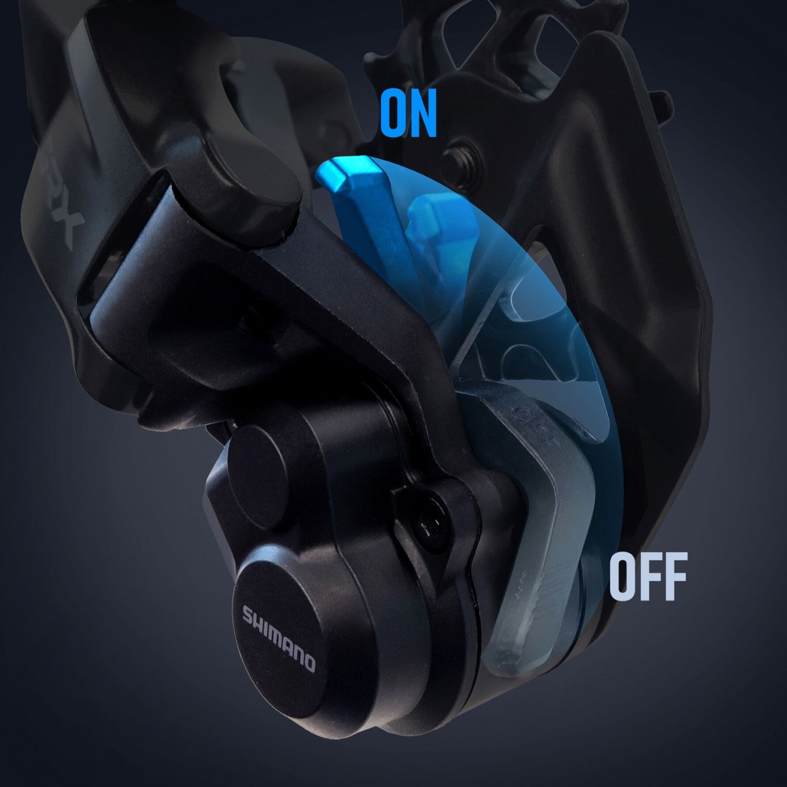 Shimano GRX Di2 RD-RX825 Shadow+ Max 36T Double 12 Speed Electric Rear Bike Derailleur Alternate 3