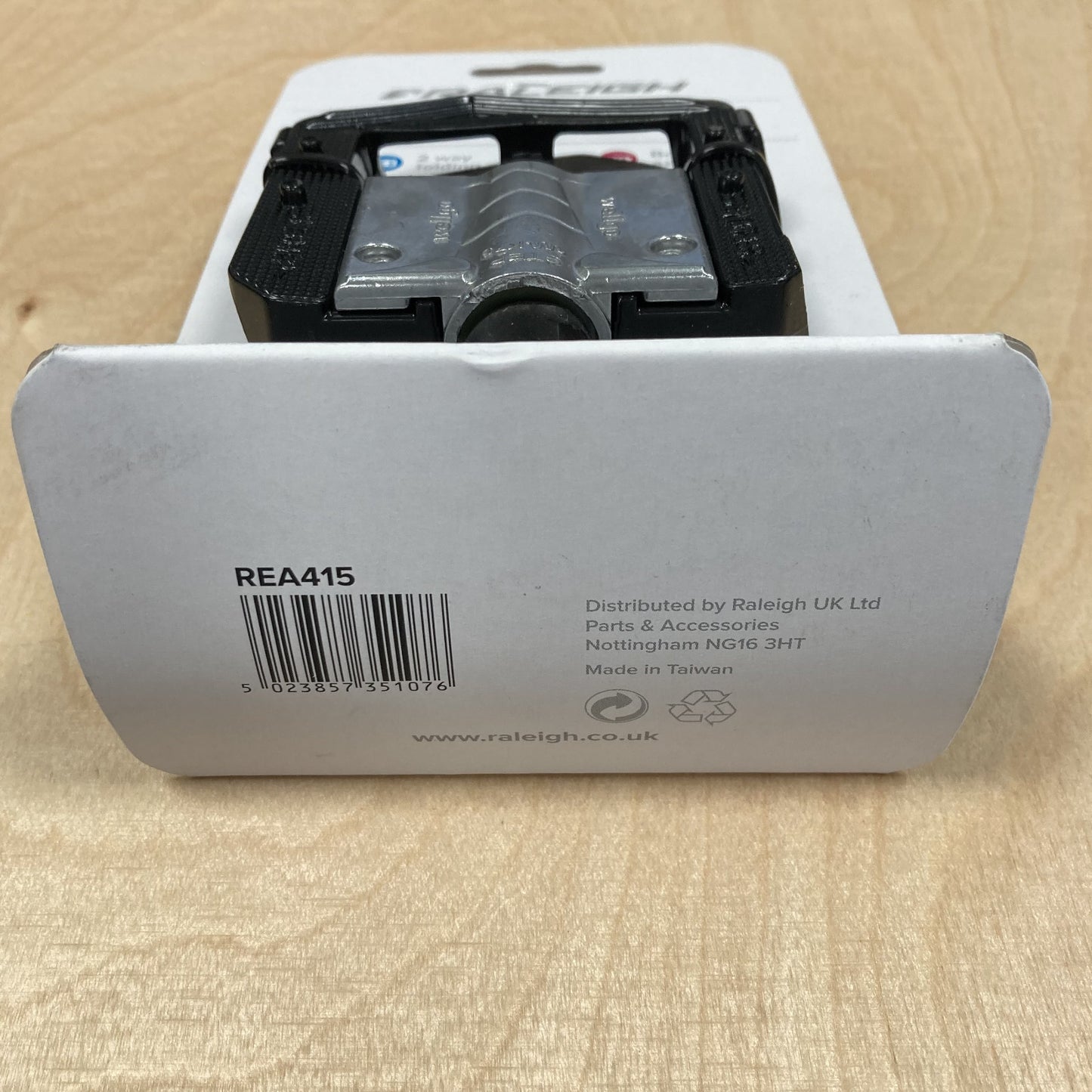 Raleigh Klappbare Fahrradpedale mit 9/16 Zoll-Plattform aus Legierung