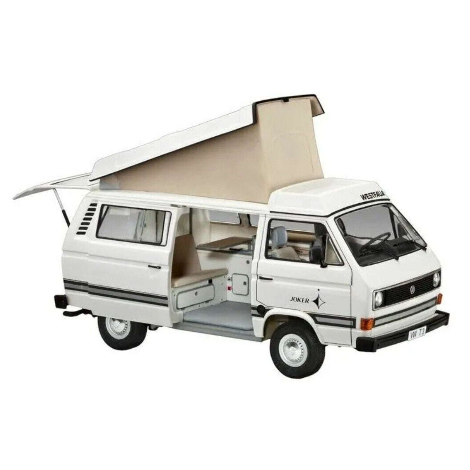 Revell Volkswagen T3 Camper Westfalia Joker 1:25 Van Bus Model Kit VW 07344 Alternate 1