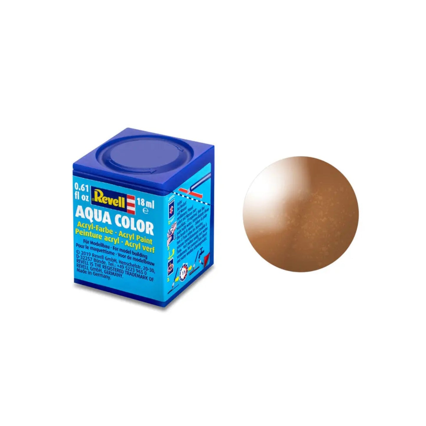 Revell Aqua Color Acrylic Model Building Paints Bronze