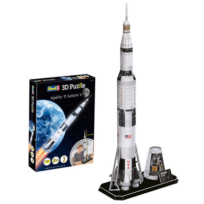Revell NASA Apollo 11 Saturn V Space Rocket Model 3D Puzzle 1969 00250