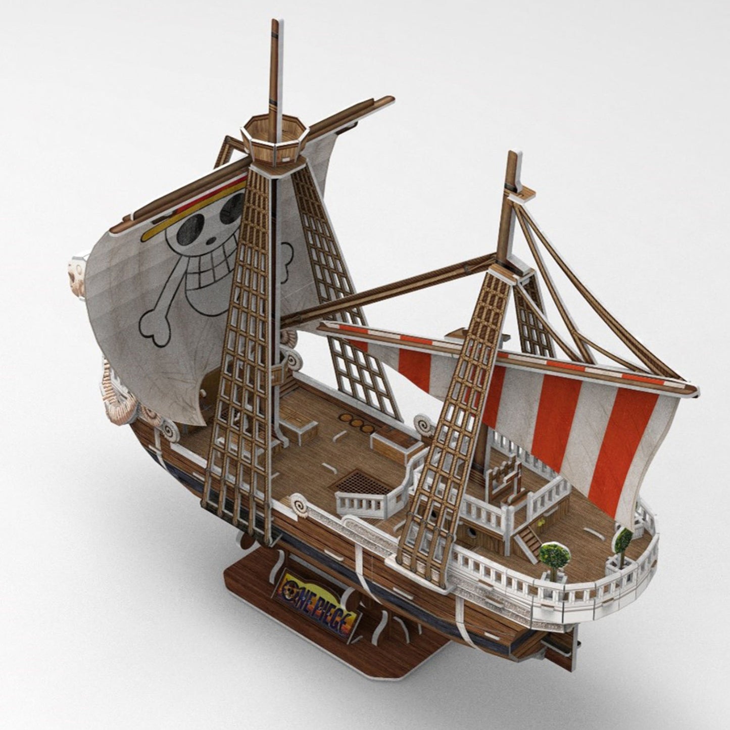 Revell One Piece Flying Lamb Going Merry Pirate Ship 3D Puzzle 00270 Alternate 4