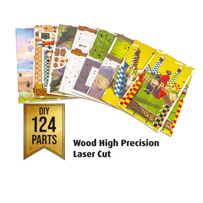 Revell Harry Potter Quidditch Field Tiny Adventures 3D Puzzle Alternate 4