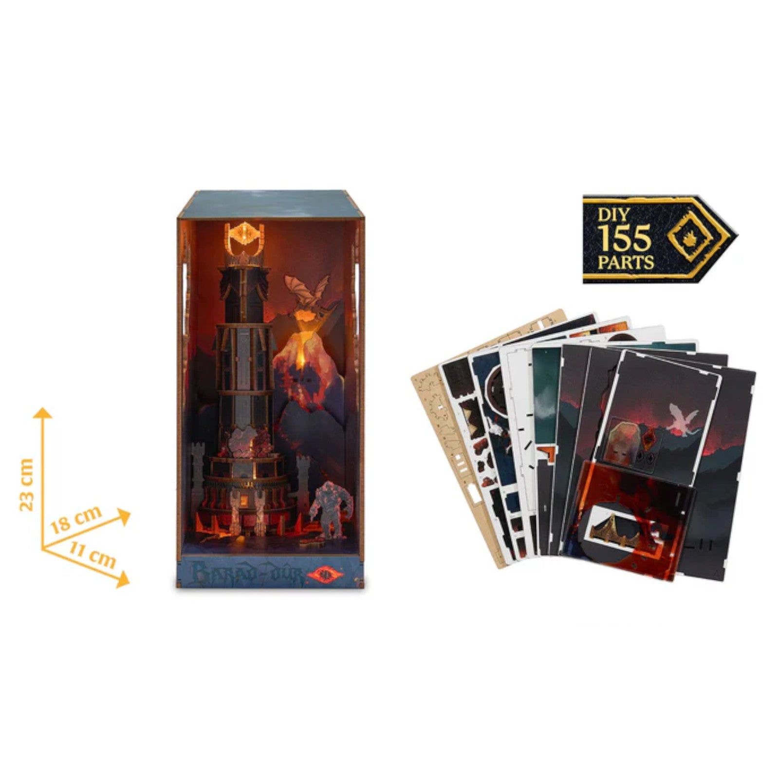 Revell Lord of the Rings Barad-Dûr LOTR Tiny Adventures 3D Puzzle Alternate 3