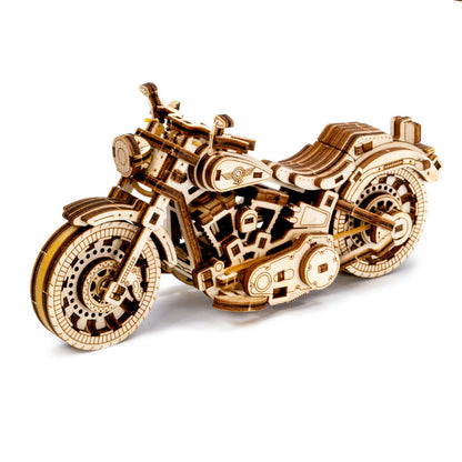 Revell Tiny Adventures Cruiser V-Twin Motorcycle 3D Puzzle Wooden Model 00614 Alternate 1