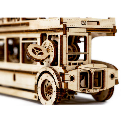 Revell London Bus Tiny Adventures 3D Puzzle DIY Creative Wooden Model 00618 Alternate 2