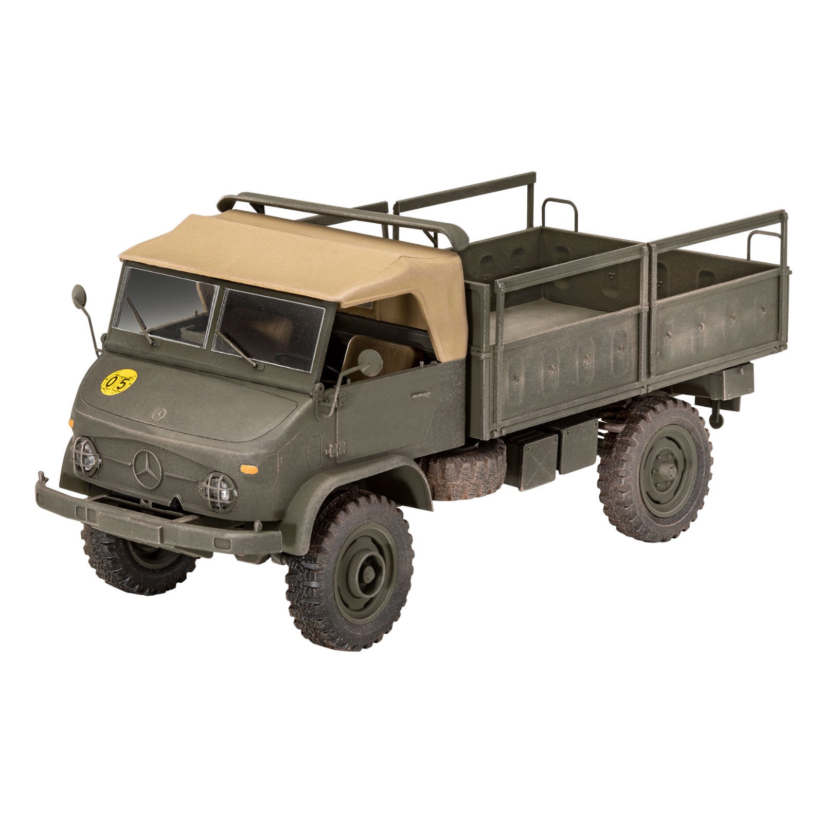 Revell Unimog 404 S Truck Model Kit 1950s Mercedes-Benz 03348 Alternate 1