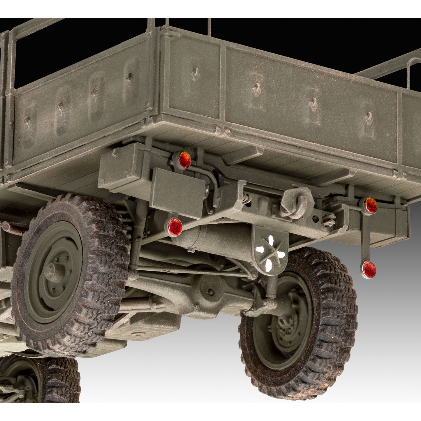 Revell Unimog 404 S Truck Model Kit 1950s Mercedes-Benz 03348 Alternate 4