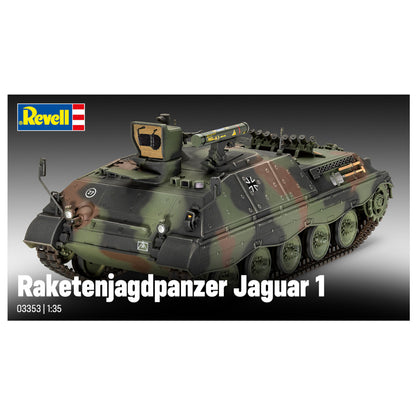 Revell Raketenjagdpanzer Jaguar 1 Tank Model Kit German Rocket Tank Destroyer 03353 Alternate 2