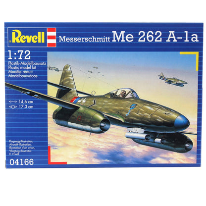 Revell Messerschmitt Me 262 A-1a 1:72 Plane Model Kit WW2 German Fighter Jet 04166 Alternate 2