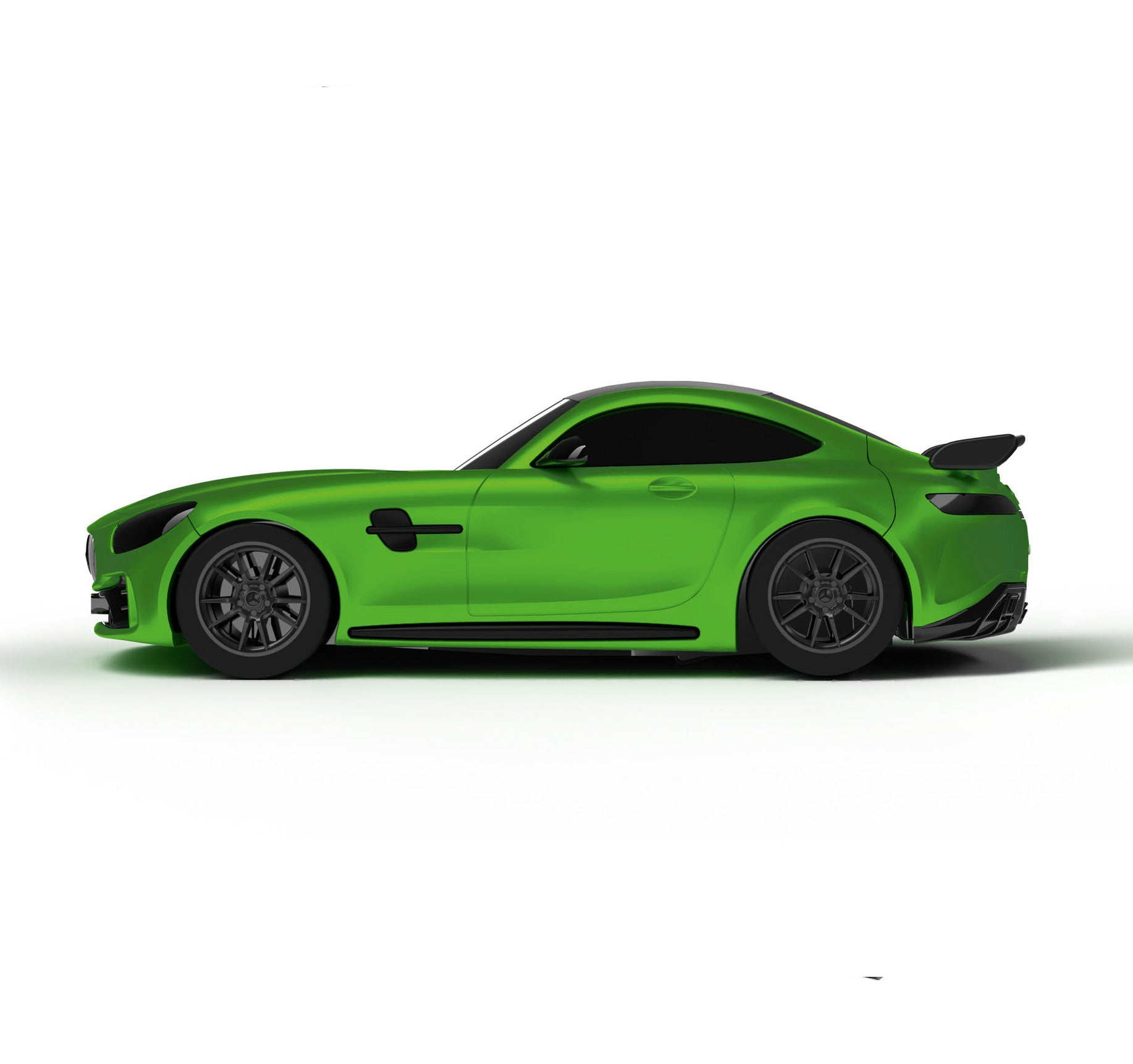 Revell AMG GT R Build n Race Action Kit Car Model Kit Green Alternate 1