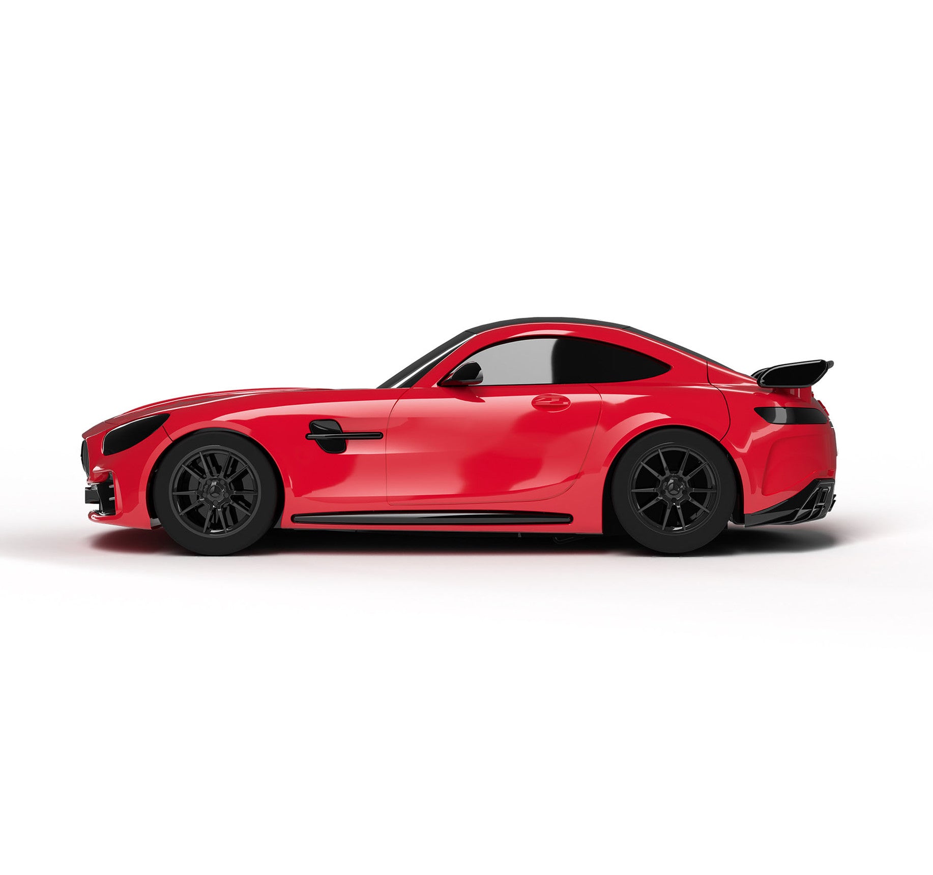 Revell AMG GT R Build n Race Action Kit Car Model Kit Red Alternate 1