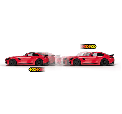 Revell AMG GT R Build n Race Action Kit Car Model Kit Red Alternate 3