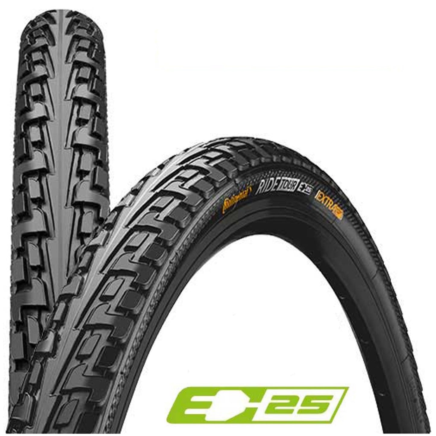 Continental Tour Ride 700 x 37c & Presta Tubes 700c Bike Tyre Alternate 2