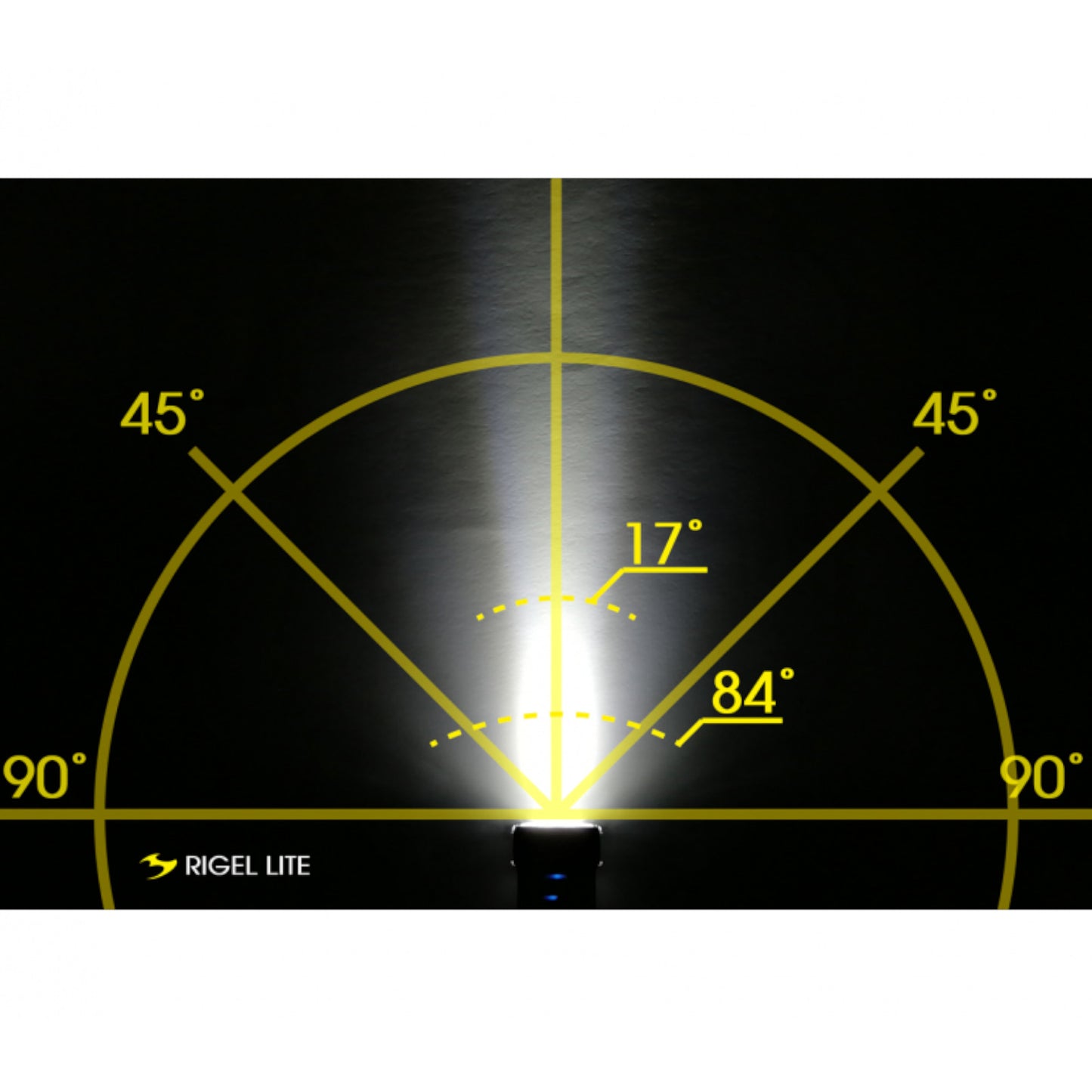 Moon Rigel Lite 500 Lumen Rechargeable Front Bike Light Alternate 1