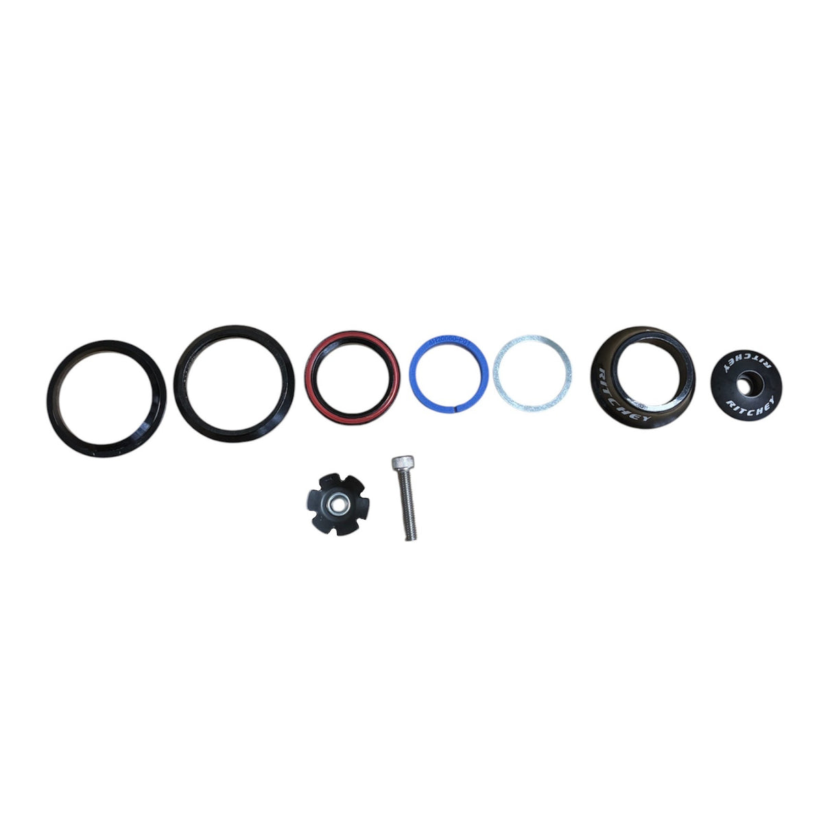 Ritchey Comp Logic Zero Integrated 1 1/8" - 1.5" Tapered Threadless Bike Headset Alternate 1