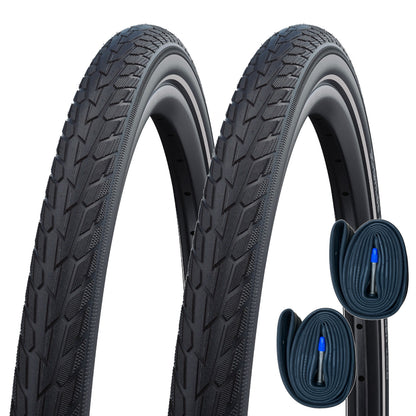 Schwalbe Road Cruiser K-Guard 26 x 1.75 Reflective 26 Inch Bike Tyre