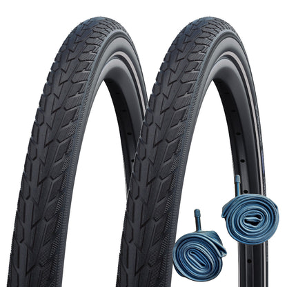 Schwalbe Road Cruiser K-Guard 26 x 1.75 Reflective 26 Inch Bike Tyre