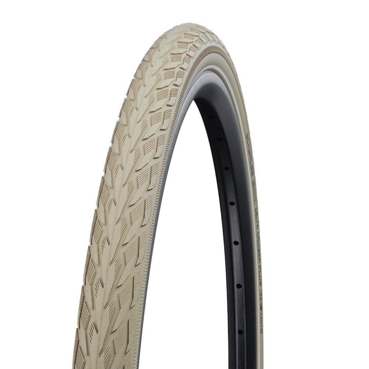 Schwalbe Road Cruiser K-Guard 26 x 1.75 Crème Reflective 26 Inch Bike Tyre