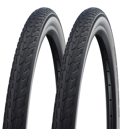 Schwalbe Road Cruiser K-Guard TwinSkin Whitewall 700 x 40c Green 42-622 700c Bike Tyre