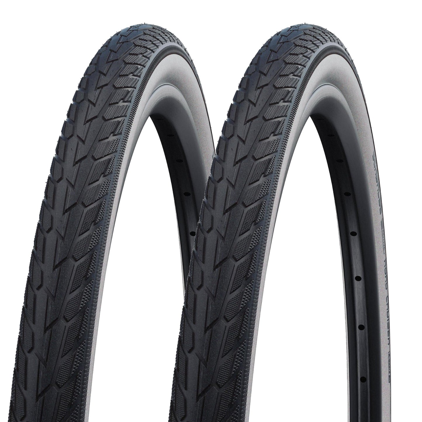 Schwalbe Road Cruiser K-Guard 700 x 35c White Wall 700c Bike Tyre