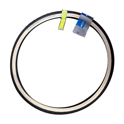 Schwalbe Road Cruiser K-Guard TwinSkin 700 x 40c Green 42-622 White Wall Reflex 700c Bike Tyre