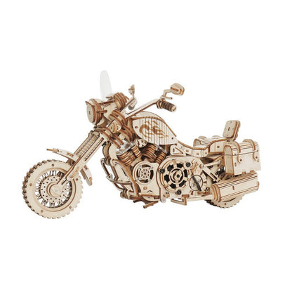 ROKR Cruiser Motorcycle LK504 3D Wooden Puzzle 3D Puzzle LK504 Alternate 2