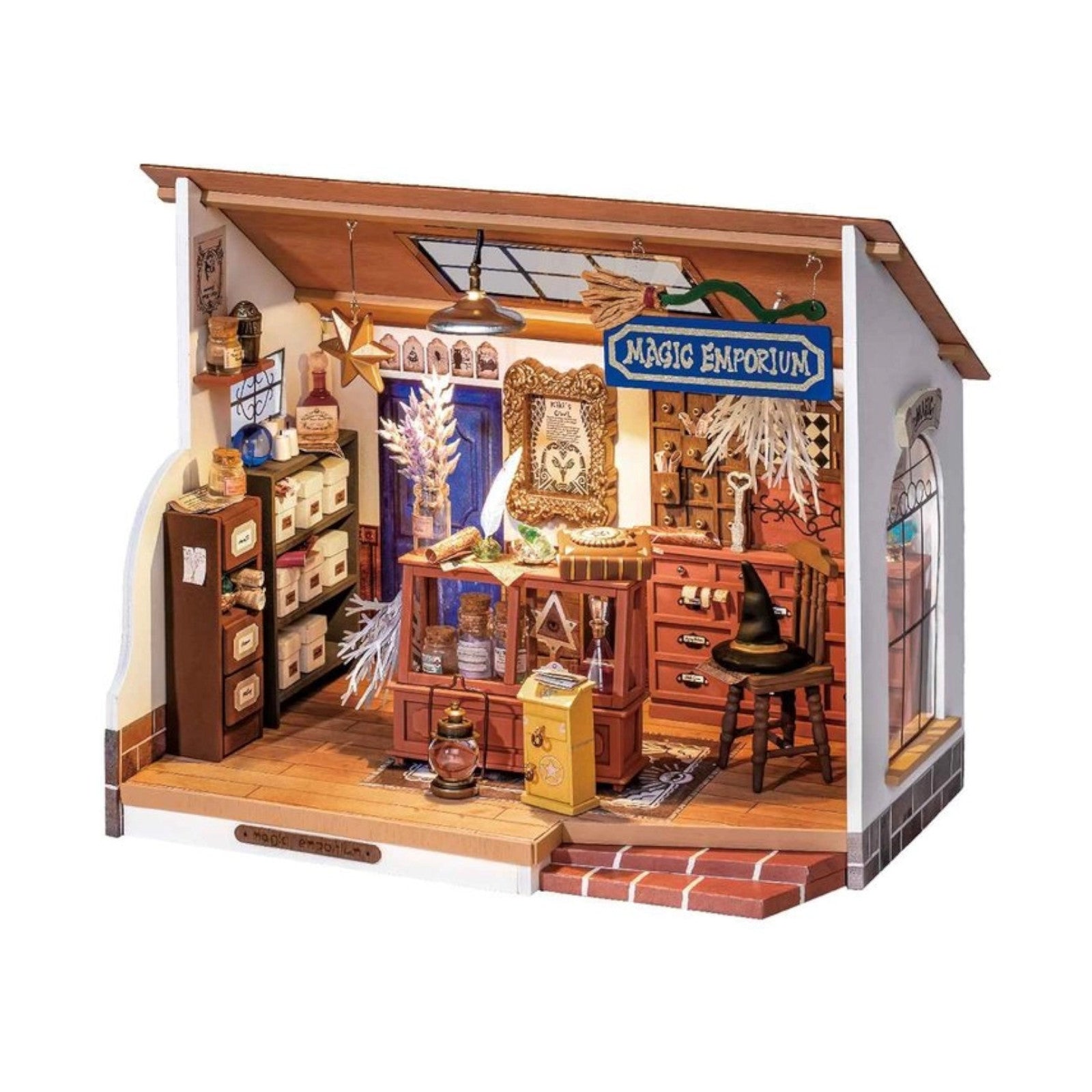 Rolife Kiki’s Magic Emporium DIY Miniature House Kit DG155 3D Puzzle DG155