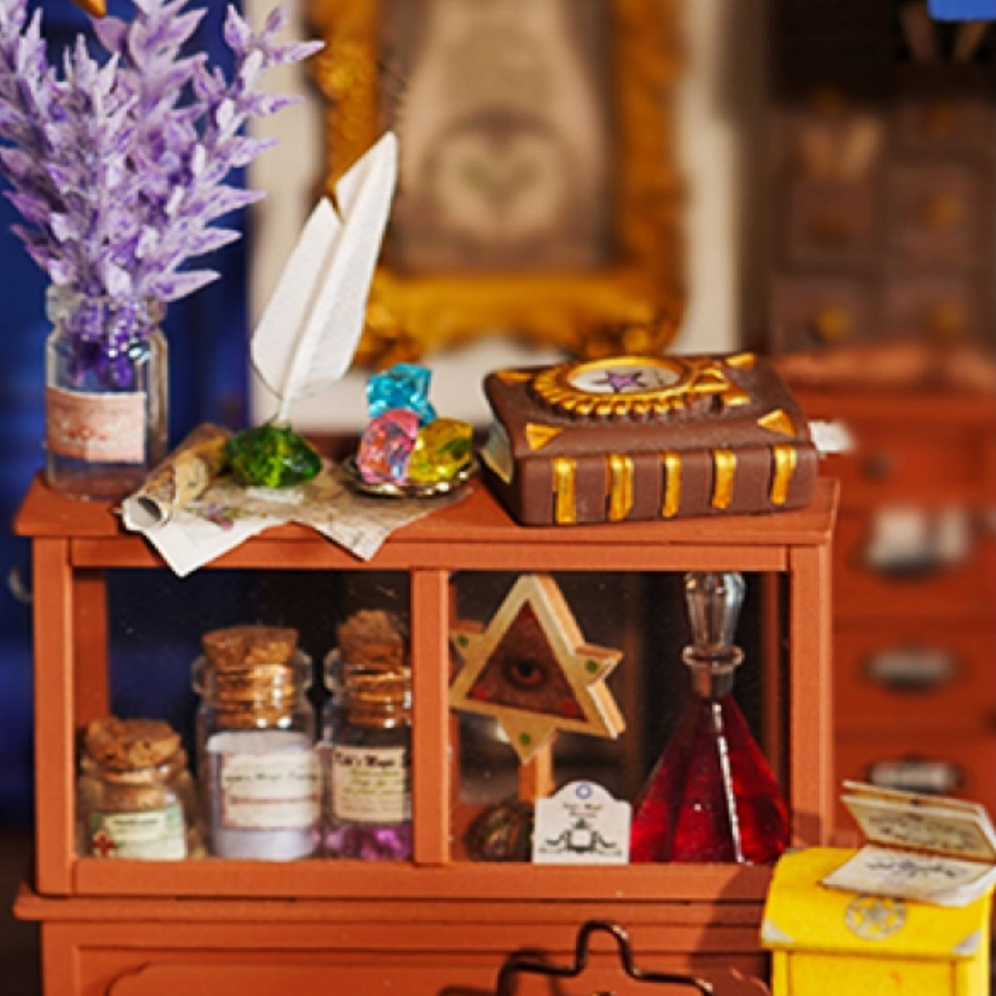 Rolife Kiki’s Magic Emporium DIY Miniature House Kit DG155 3D Puzzle DG155 Alternate 4