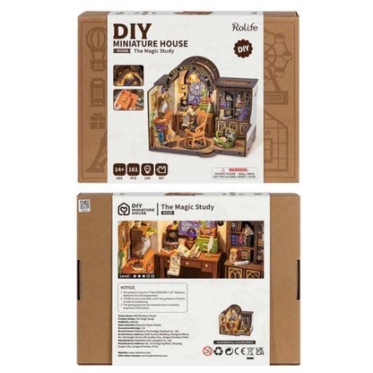 Rolife The Magic Study DIY Miniature House DG166 3D Puzzle DG166 Alternate 5