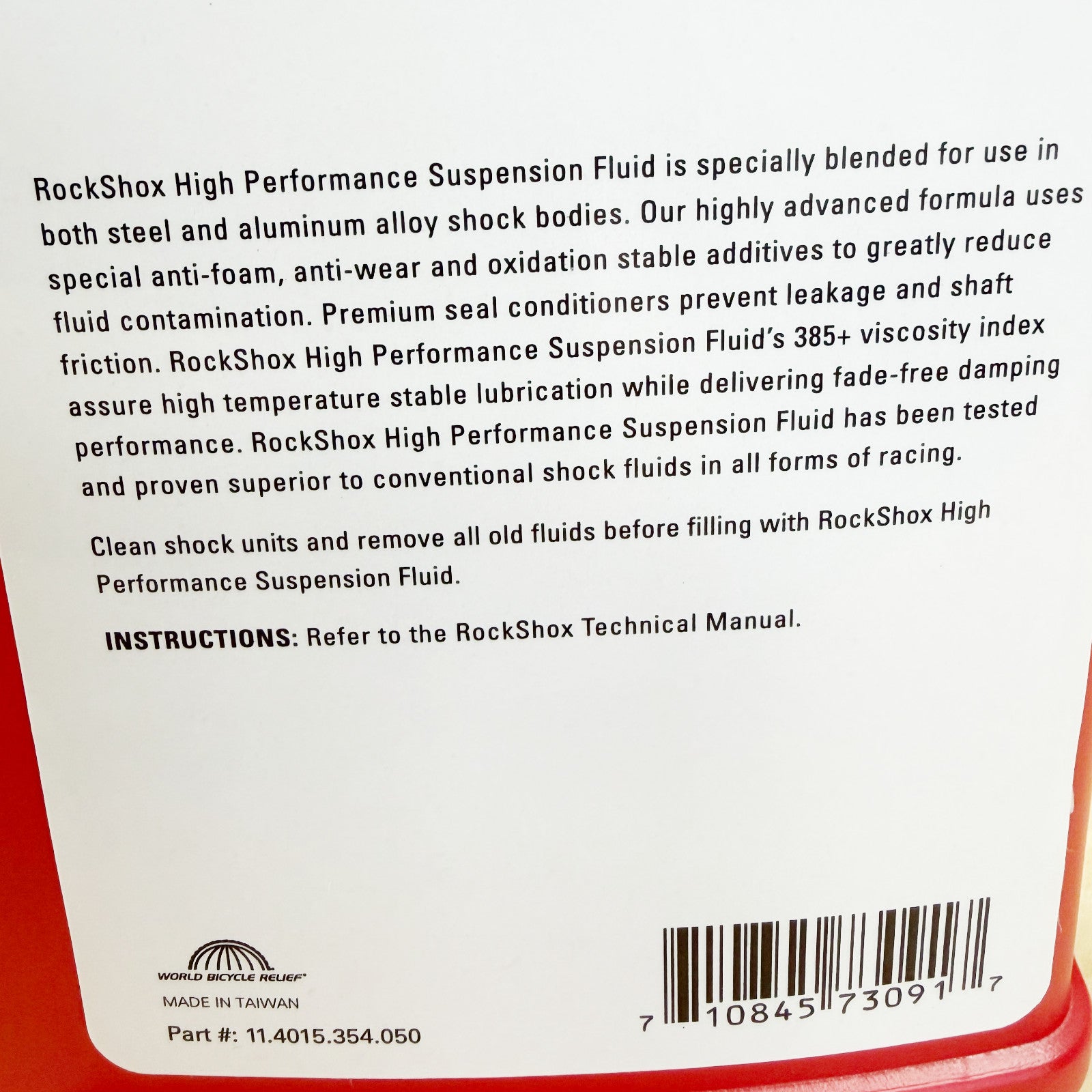 Rockshox 0W-30 1 Litre Bottle Bike Suspension Oil Alternate 2