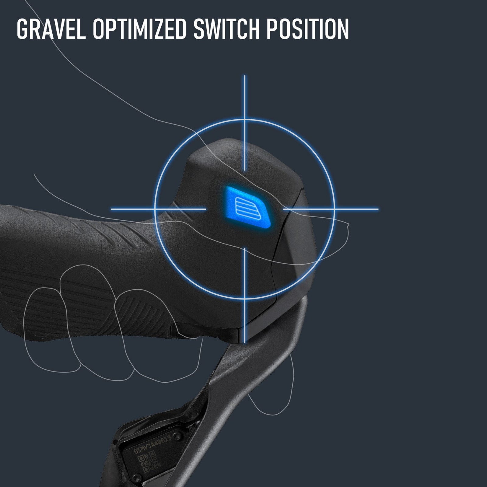 Shimano GRX Di2 ST-RX825 Double STI Bled with BR-RX820 Calliper LH Rear Hydraulic Disc Bike Brake Calliper & Lever Rear Left Double Alternate 2